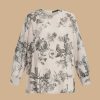 Marina Rinaldi Tunique En Georgette Imprimee | Blouses Et Chemises