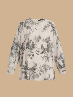 Marina Rinaldi Tunique En Georgette Imprimee | Blouses Et Chemises