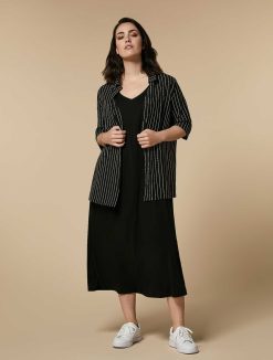 Marina Rinaldi Robe En Jersey Crepe | Se Detendre