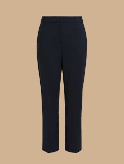 Marina Rinaldi Pantalon Evase En Coton Melange | Pantalon