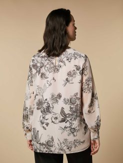 Marina Rinaldi Tunique En Georgette Imprimee | Blouses Et Chemises