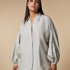 Marina Rinaldi Chemise Habotai En Soie | Blouses Et Chemises