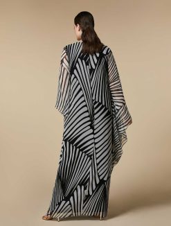 Marina Rinaldi Robe En Georgette Imprimee | Robes