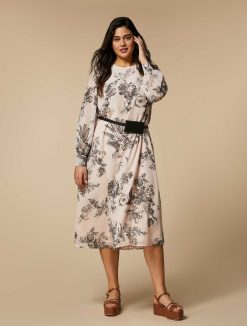 Marina Rinaldi Robe En Georgette Imprimee | Robes