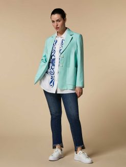 Marina Rinaldi Chemise En Popeline Ornee D'Imprimes | Blouses Et Chemises