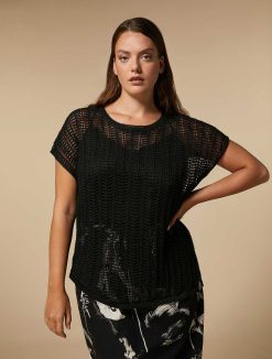 Marina Rinaldi Pull Cordonnet En Lin | Tricots