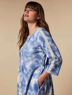 Marina Rinaldi Robe En Jersey De Plongee | Robes