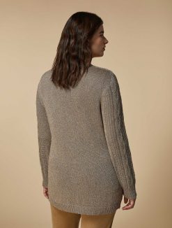 Marina Rinaldi Cardigan En Fil Lurex | Tricots