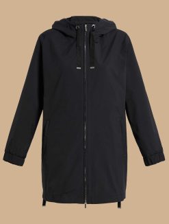 Marina Rinaldi Parka En Toile Hydrofuge | Manteaux Et Trenchs