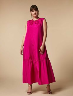 Marina Rinaldi Robe Longue En Taffetas | Robes