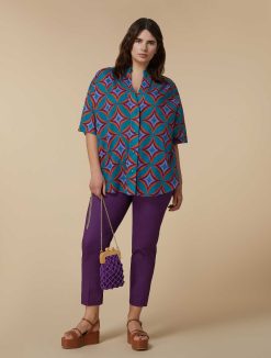 Marina Rinaldi Chemise En Mousseline Imprimee | Blouses Et Chemises