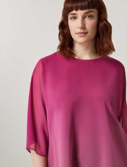 Marina Rinaldi Blouse En Tissu Technique | Blouses Et Chemises