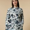 Marina Rinaldi Chemise En Popeline Imprimee | Blouses Et Chemises