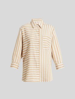 Marina Rinaldi Tunique En Viscose Jacquard | Blouses Et Chemises