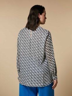 Marina Rinaldi Tunique En Georgette Imprimee | Blouses Et Chemises