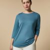 Marina Rinaldi T-Shirt En Jersey De Viscose | Hauts Et T-Shirts