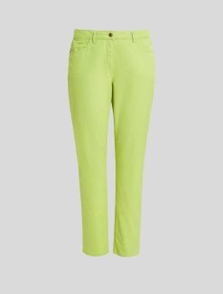 Marina Rinaldi Pantalon Slim En Coutil De Coton | Pantalon