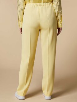 Marina Rinaldi Pantalon Classique En Cady De Triacetate | Essentiel