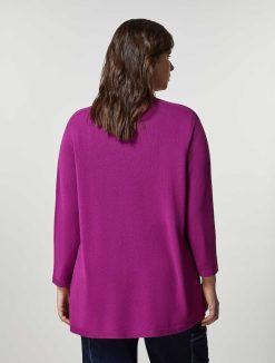 Marina Rinaldi Cardigan En Fil De Viscose | Tricots