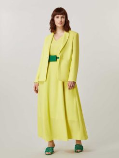 Marina Rinaldi Robe Longue En Crepe | Des Vetements Formels