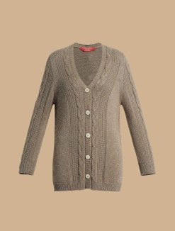 Marina Rinaldi Cardigan En Fil Lurex | Tricots