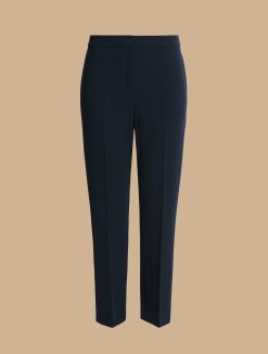 Marina Rinaldi Pantalon Slim En Cady De Triacetate | Pantalon