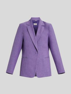 Marina Rinaldi Veste Blazer Aspect Basket | Veste Et Blazers