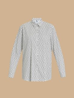 Marina Rinaldi Chemise En Popeline Imprimee | Blouses Et Chemises