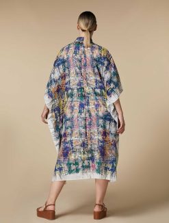 Marina Rinaldi Robe En Mousseline Imprimee | Robes