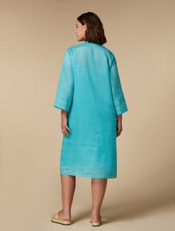 Marina Rinaldi Robe En Toile Ramie | Robes