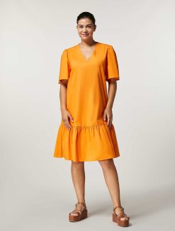 Marina Rinaldi Robe En Popeline De Coton | Robes