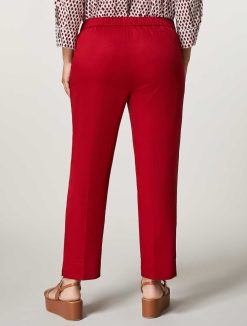 Marina Rinaldi Pantalon En Satin De Coton | Pantalon