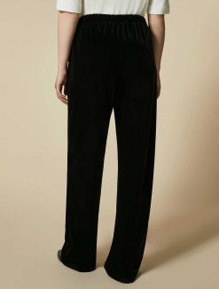 Marina Rinaldi Pantalon En Jersey De Velours | Pantalon