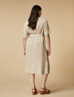 Marina Rinaldi Robe Chemise En Lin | Robes