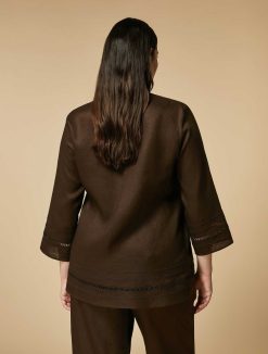 Marina Rinaldi Chemise En Lin | Blouses Et Chemises