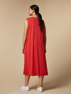 Marina Rinaldi Robe En Jersey Crepe | Se Detendre