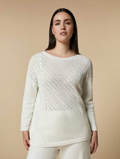 Marina Rinaldi Pull En Coton Sans Couture | Tricots