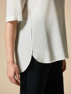 Marina Rinaldi Chemisier En Soie | Blouses Et Chemises