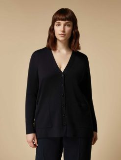 Marina Rinaldi Cardigan En Pure Laine | Essentiel