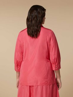 Marina Rinaldi Chemise En Taffetas | Blouses Et Chemises