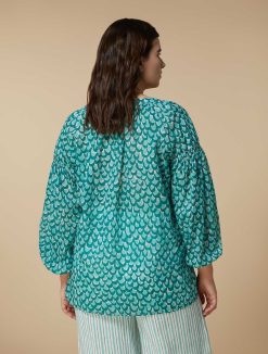 Marina Rinaldi Chemise En Voile De Coton | Blouses Et Chemises