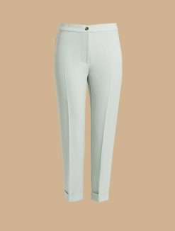 Marina Rinaldi Pantalon Slim En Cady De Triacetate | Pantalon