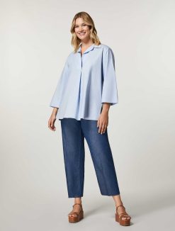 Marina Rinaldi Jean En Denim De Coton | Pantalon