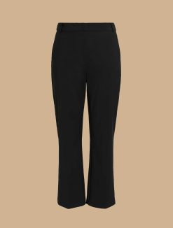 Marina Rinaldi Pantalon Evase En Coton Melange | Pantalon