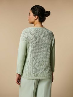 Marina Rinaldi Pull En Coton Sans Couture | Tricots