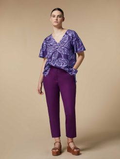 Marina Rinaldi Chemise En Popeline Imprimee | Blouses Et Chemises