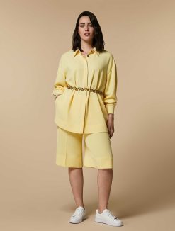 Marina Rinaldi Tunique En Cady Triacetate | Blouses Et Chemises