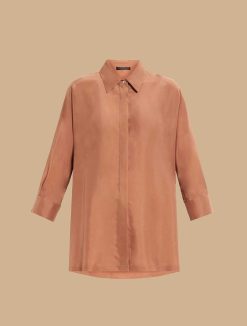 Marina Rinaldi Tunique En Soie | Blouses Et Chemises