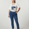 Marina Rinaldi Pantalon En Denim De Coton | Pantalon