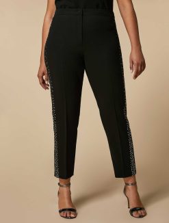 Marina Rinaldi Pantalon En Cady Extensible | Pantalons Et Jupes Formels